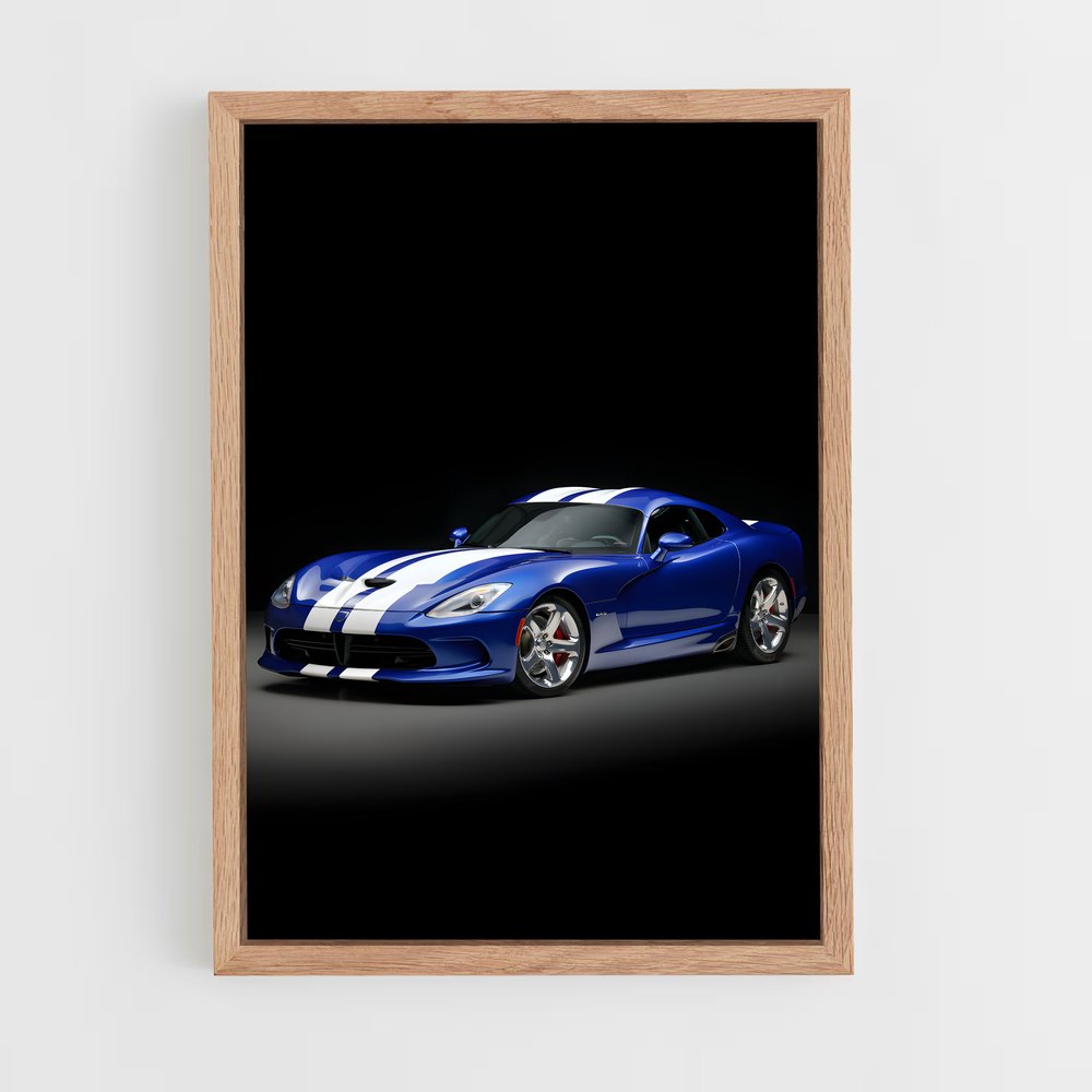 Poster Viper Racing – affiche Dodge (vue 4)